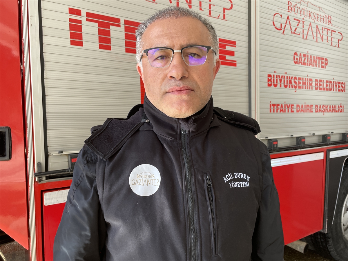 Antep Büyükşehir Belediyesi İtfaiye Daire Başkanı Cafer Yılmaz