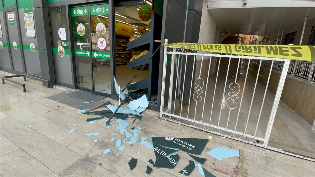 Patlamanın yaşandığı olay yeri