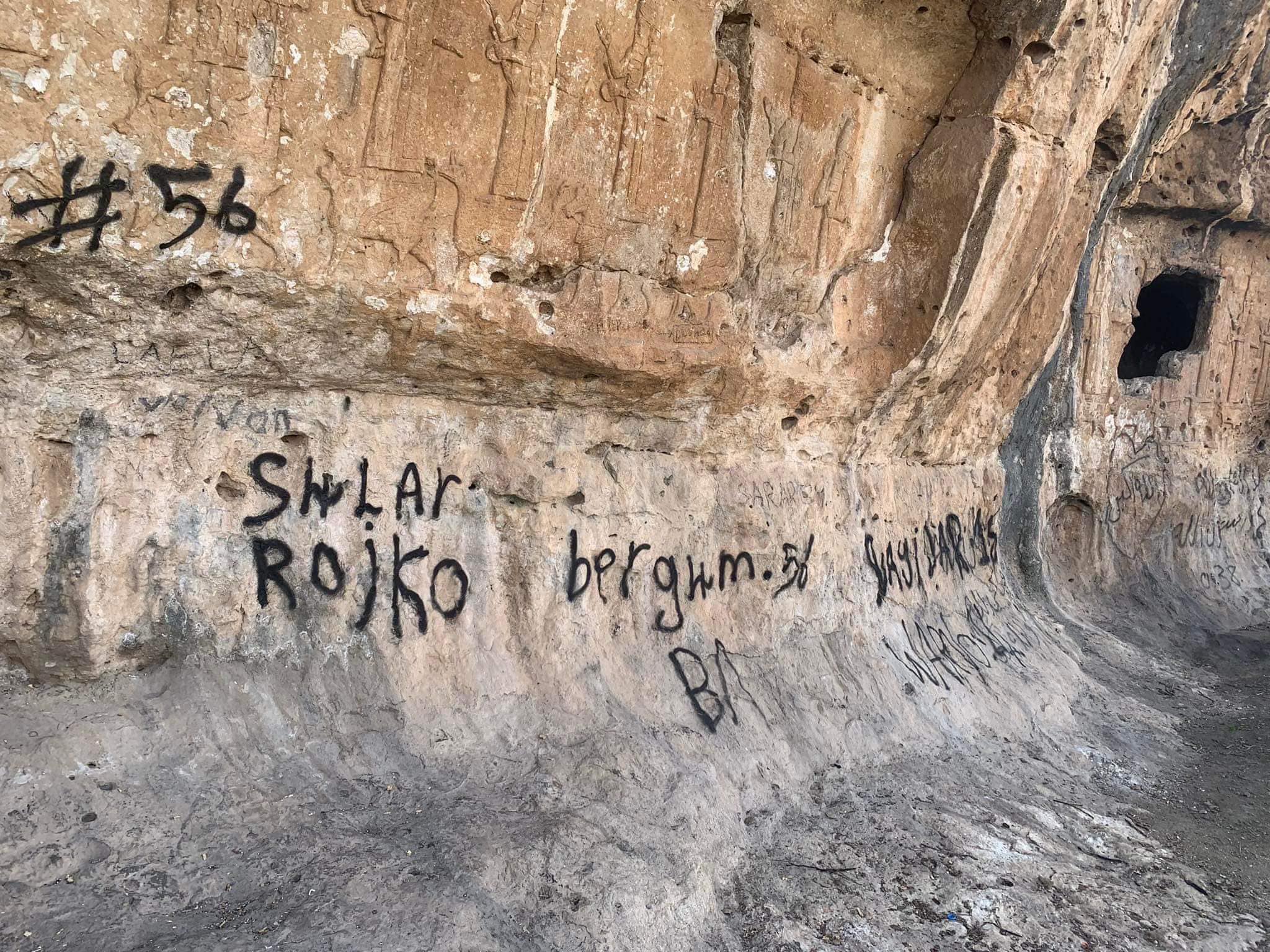 Another view of the damage at Maltai. Photo: ANB TV