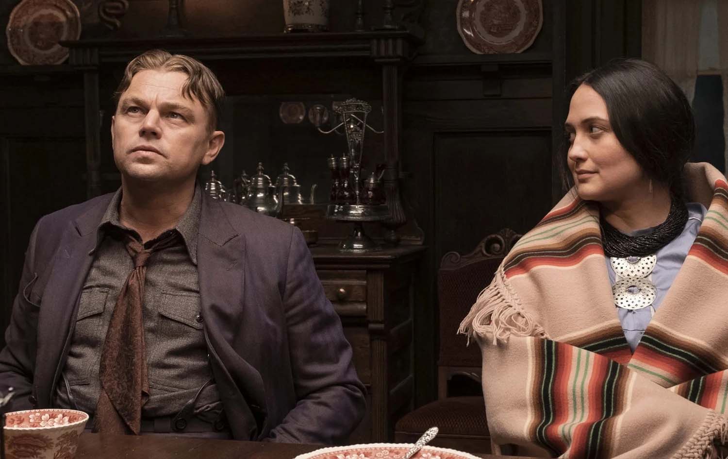 دیمەنێک لە فیلمی 'Killers of the Flower Moon'