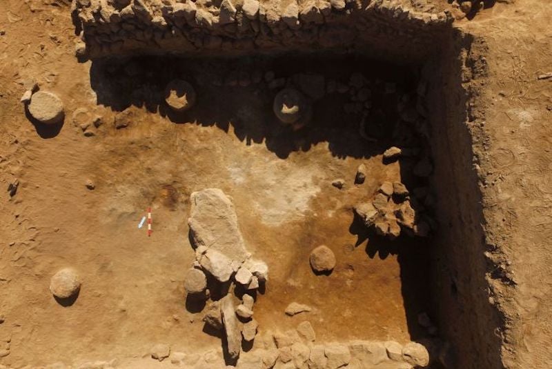 Bu yapı, bir zamanlar tam ölçekli bir fırın olarak hizmet vermişti. C: Patrick Okrajek