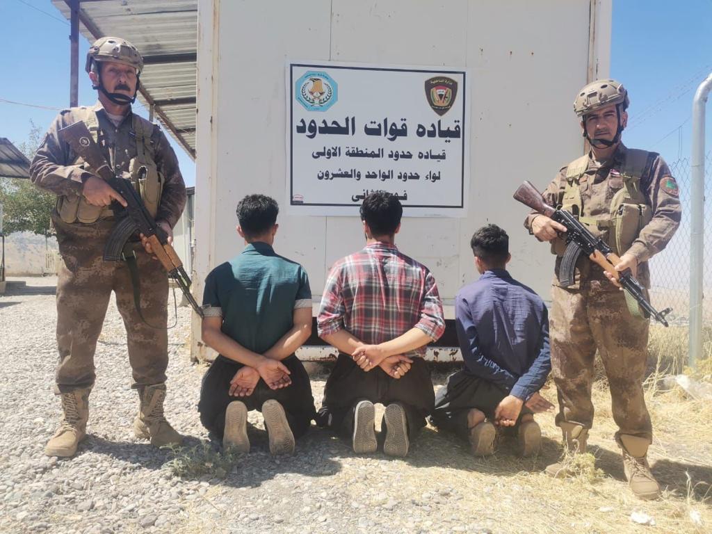 سێ لەو کەسانەی دەستبەسەر کراون