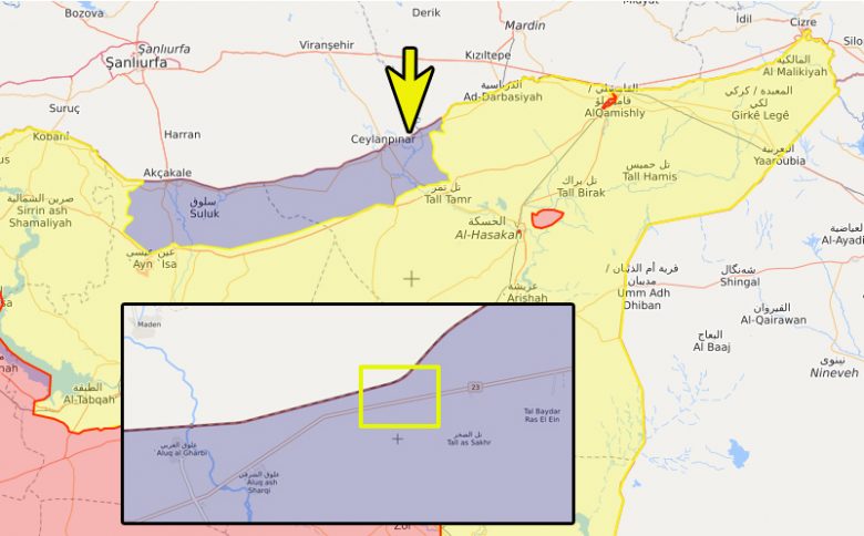 Elok Su İstasyonu'nun konumu