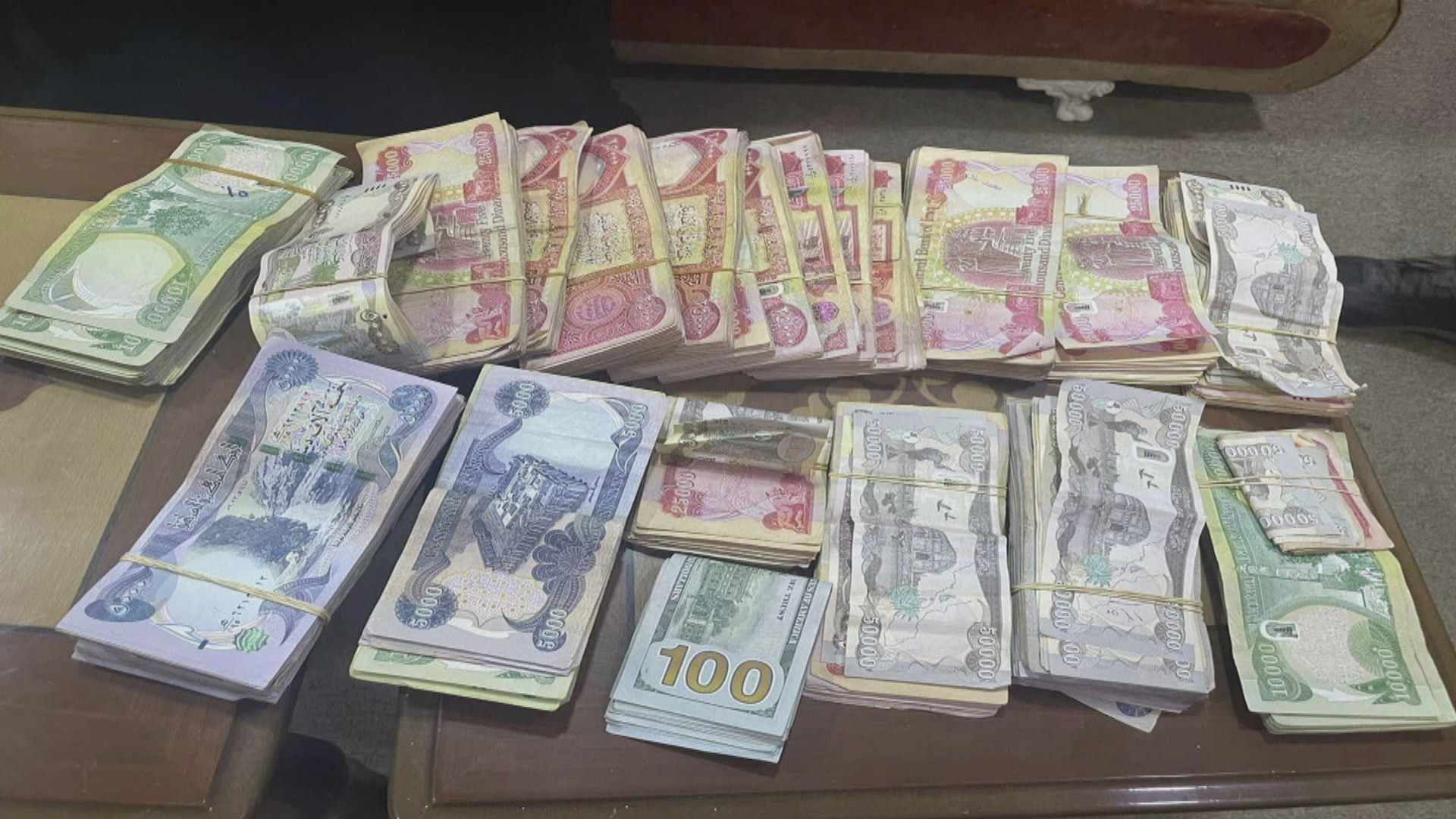 پارەکە، 26 ملیۆن و 635 هەزار دیناری عێراقی بووە