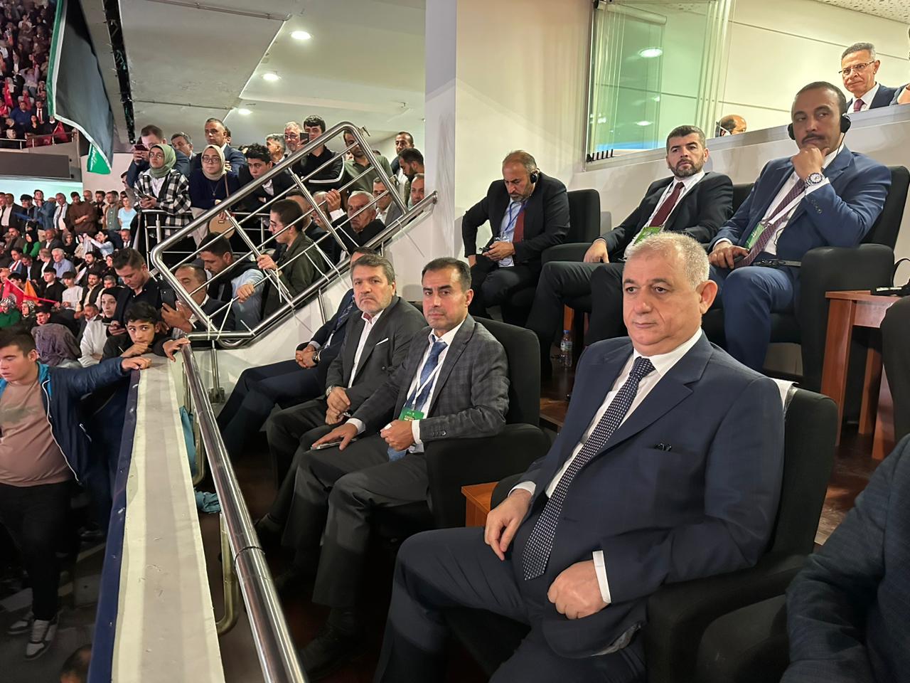 دیمەنێک لە کۆنگرەی ئاکپارتی.