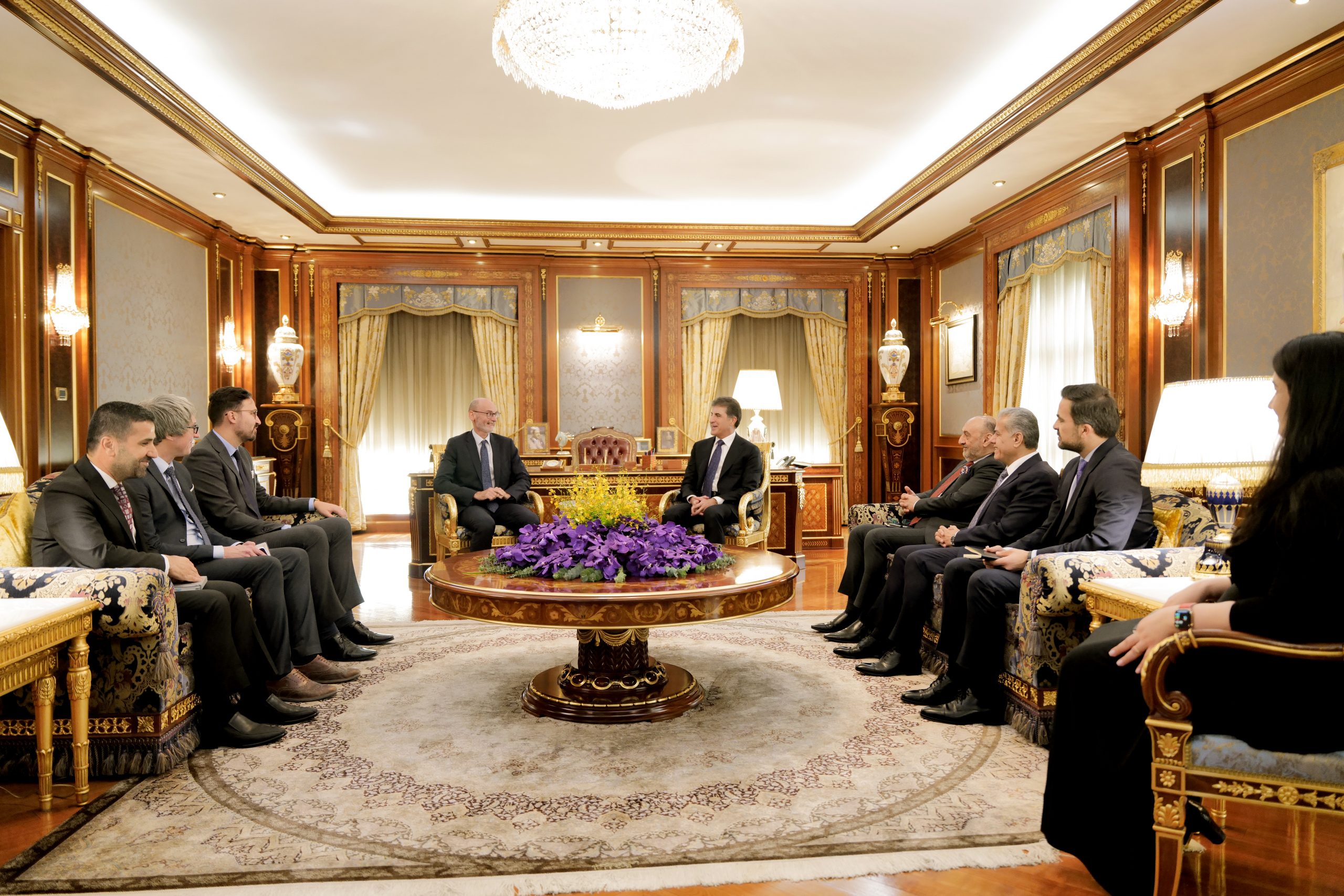 Civîna Serokê Herêma Kurdistanê û Balyozê Brîtanyayê yê Îraqê