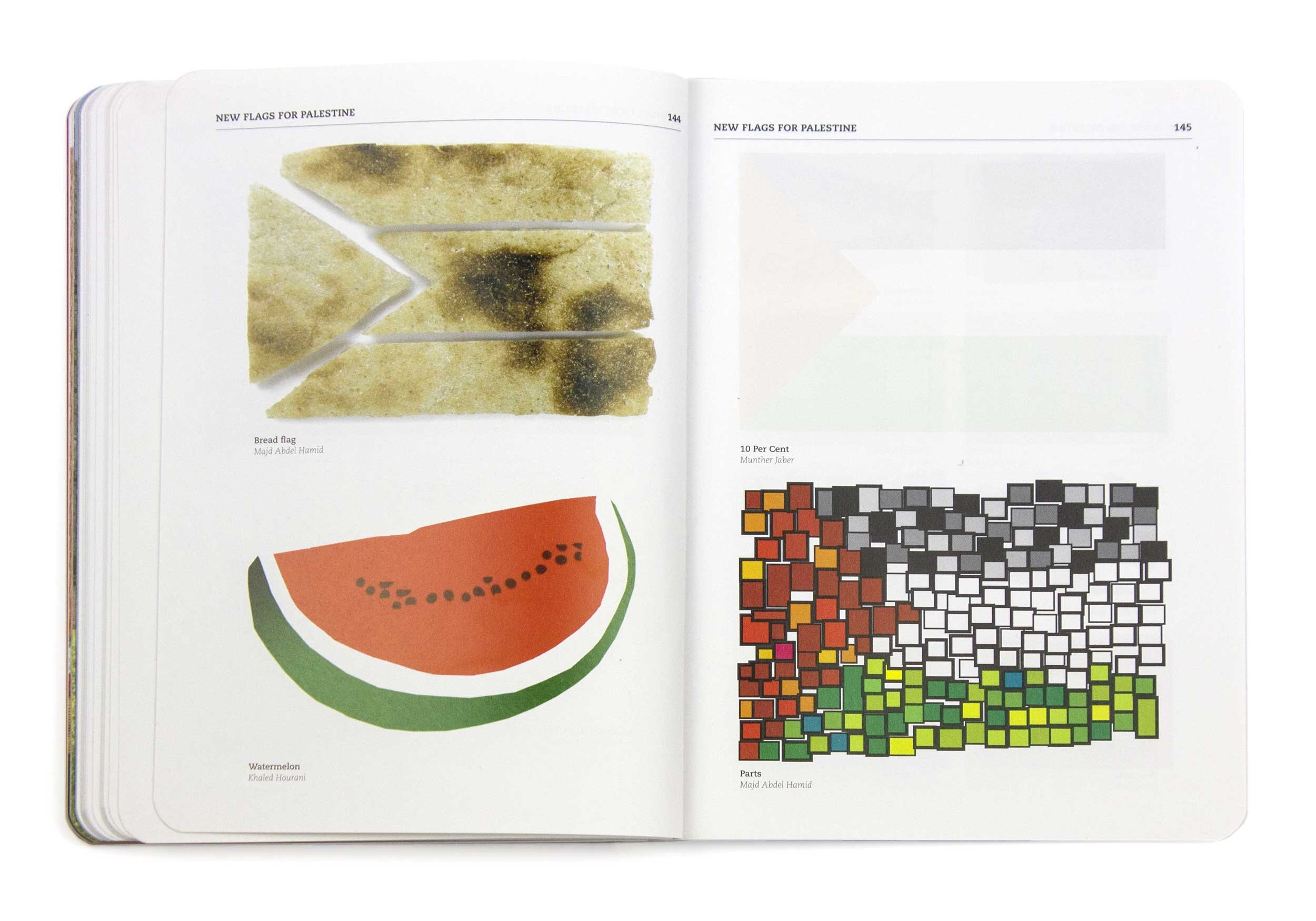 لاپەڕەیەک لە کتێبی Subjective Atlas of Palestine