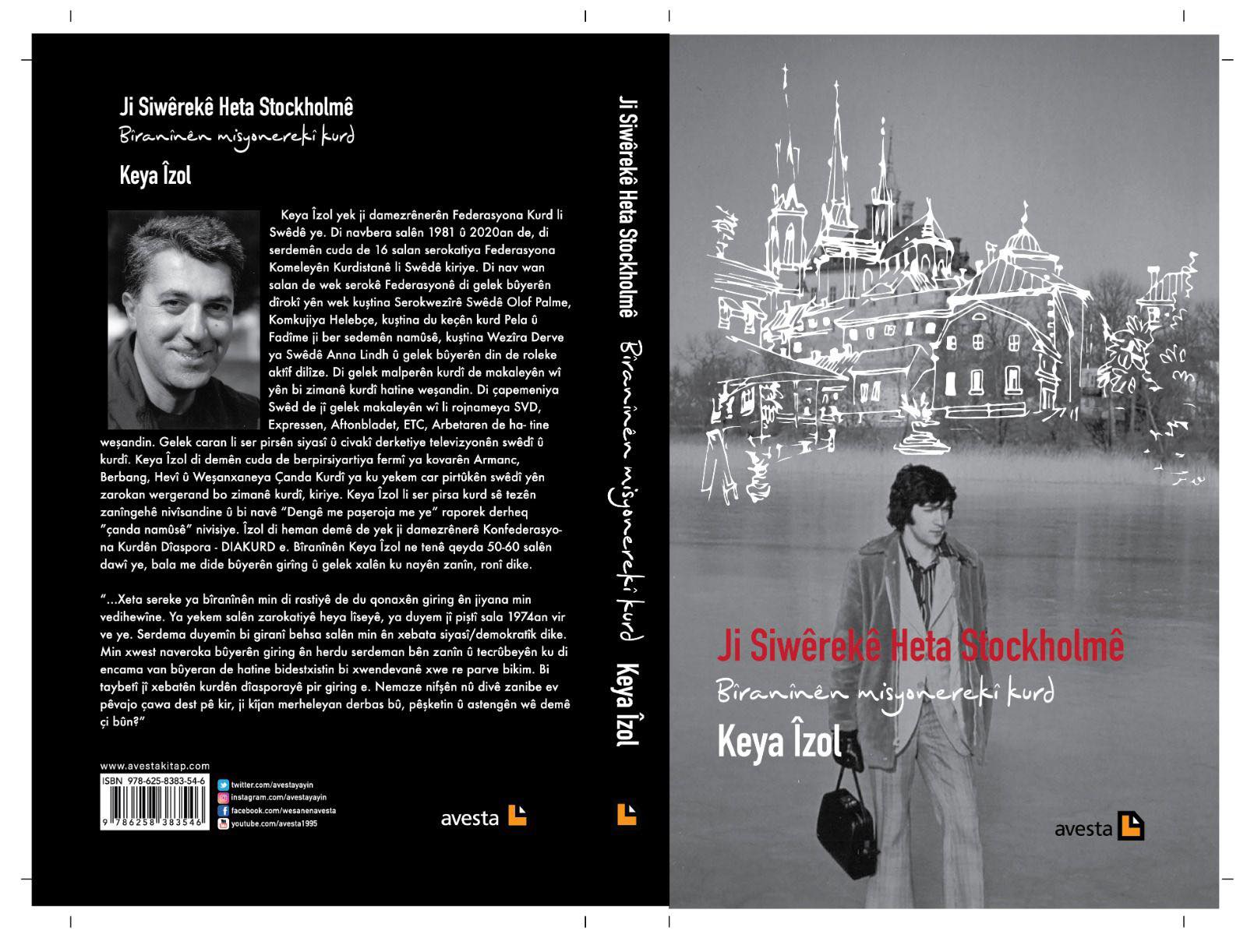 Berga pirtûka “Ji Siwêrekê heta Stockholmê, Bîranînên misyonerekî Kurd Keya Îzol”