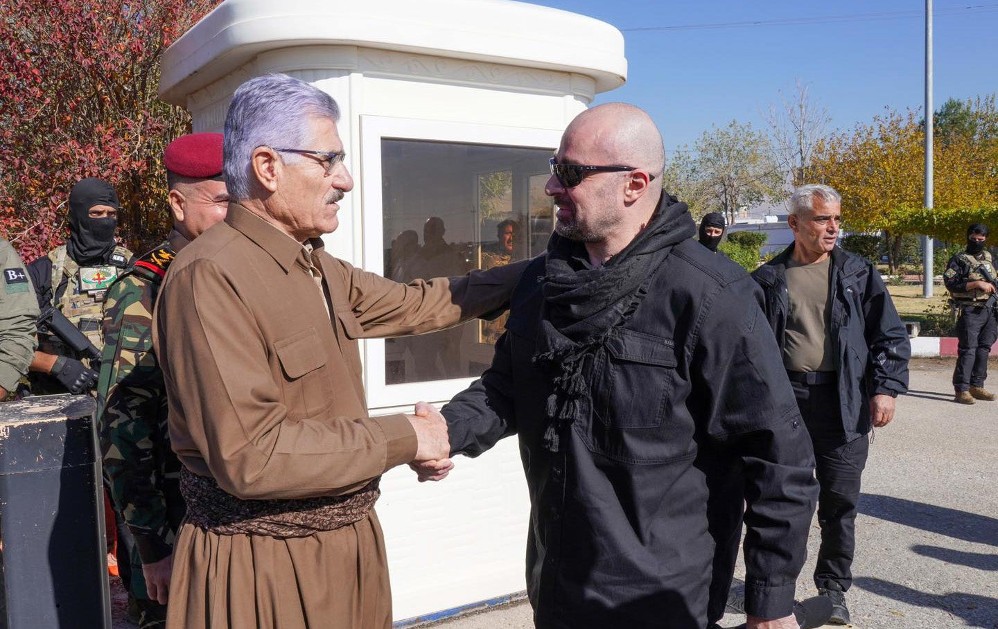 بە بەشداری بافڵ تاڵەبانی، سەرۆکی یەکێتیی نیشتمانیی کوردستان کۆتایی بە ئەرکەکانی مستەفا چاوڕەش، وەکو فەرماندەی هێزەکانی 70ـی پێشمەرگە هێندرا.