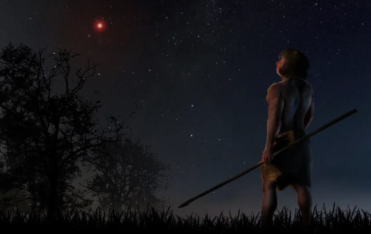 وێنەیەکی نموونەیی بۆ سەرسووڕمانی مرۆڤ هەر لە کۆنەوە لەبارەی گەردوونەکەمان. وێنە: JOSÉ A. PEÑAS/SINC