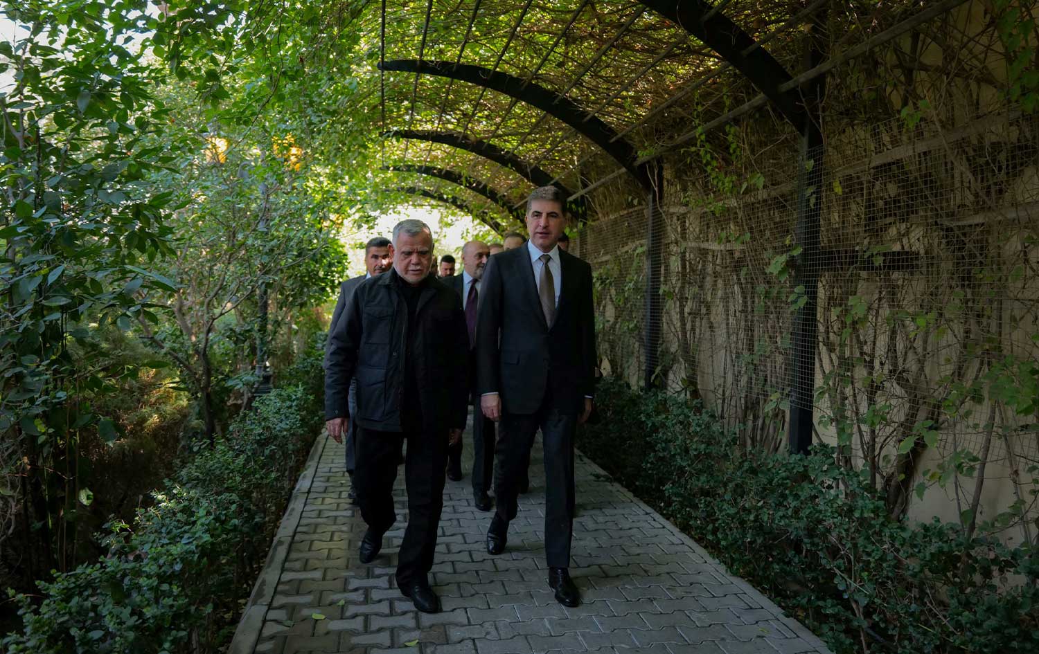 Nêçîrvan Barzanî û Hadî Amirî