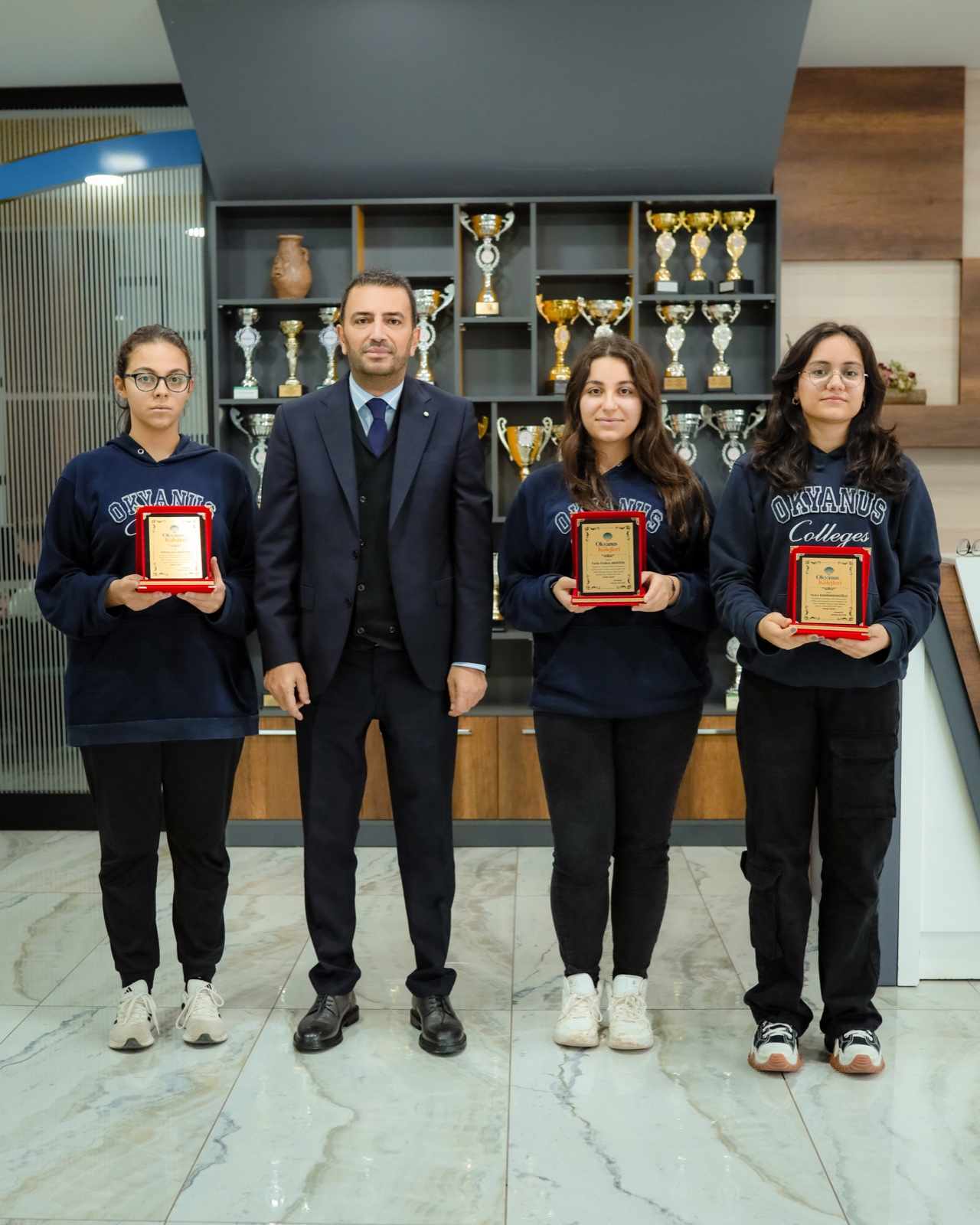 Diyarbakır Okyanus Koleji öğrencileri