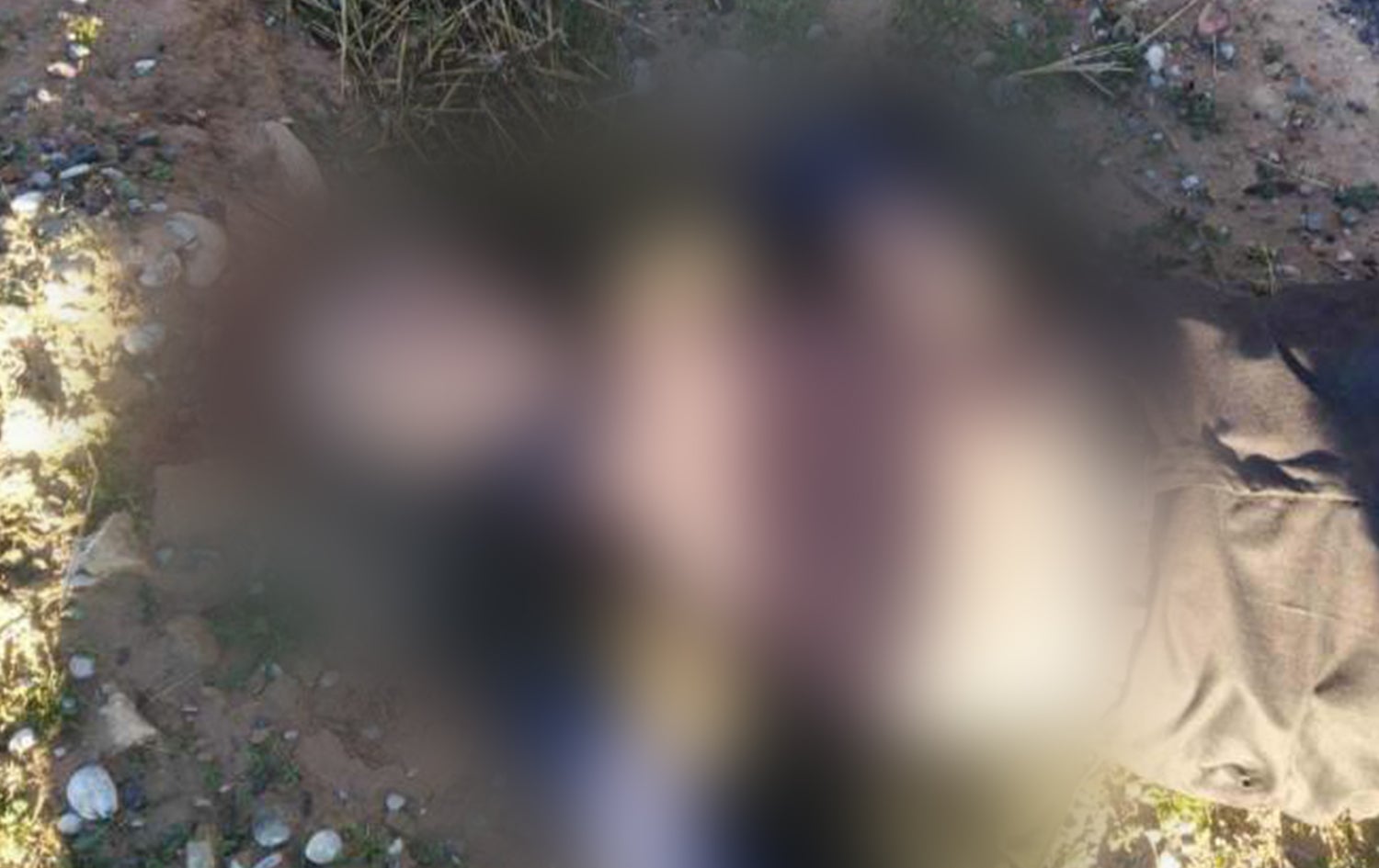 وێنەی تەرمی ئەو پیاوی کە لە قەرەهەنجیر دۆزرایەوە