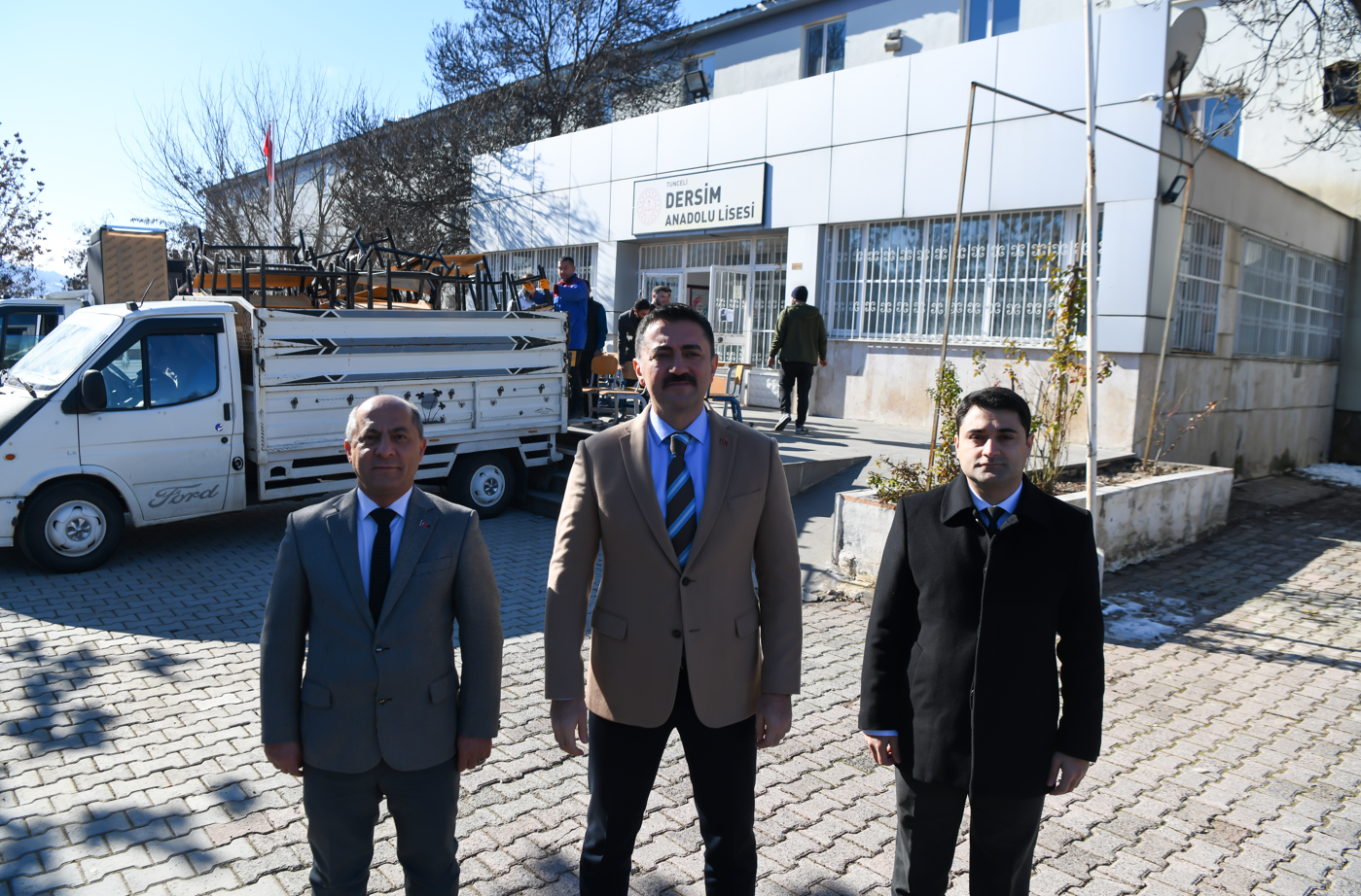 Vali Bülent Tekbıyıkoğlu incelemelerde bulundu