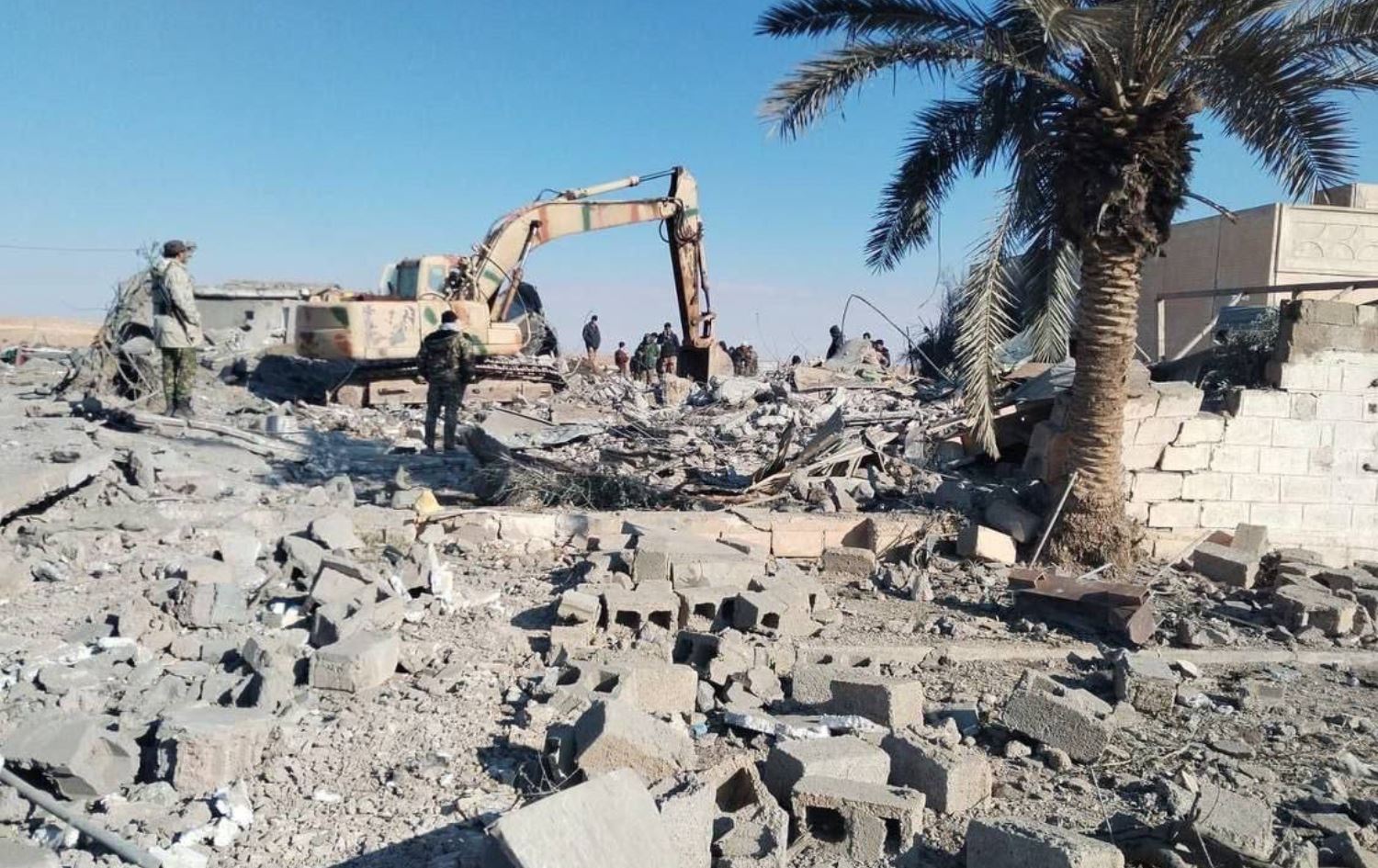 القصف الاميركي على مواقع تابعة لفصائل مسلحة في الانبار