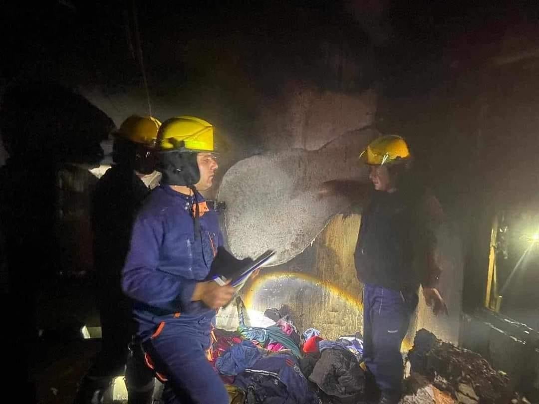 رووداوەکە تەنیا زیانی مادیی هەبووە