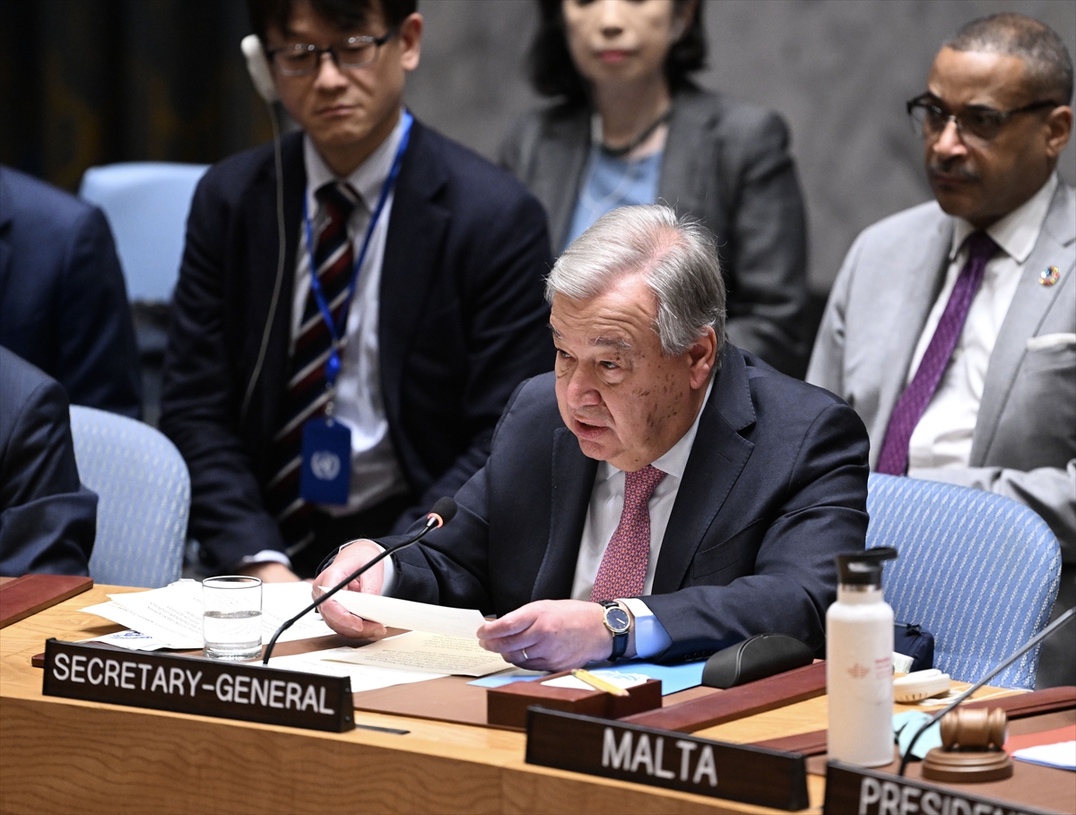 Foto: Birleşmiş Milletler (BM) Genel Sekreteri Antonio Guterres