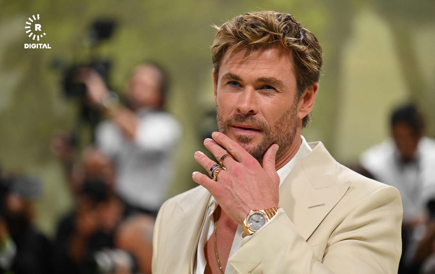 کریس هیمسوۆرس، ئەکتەری ئوسترالی. وێنەی AFP