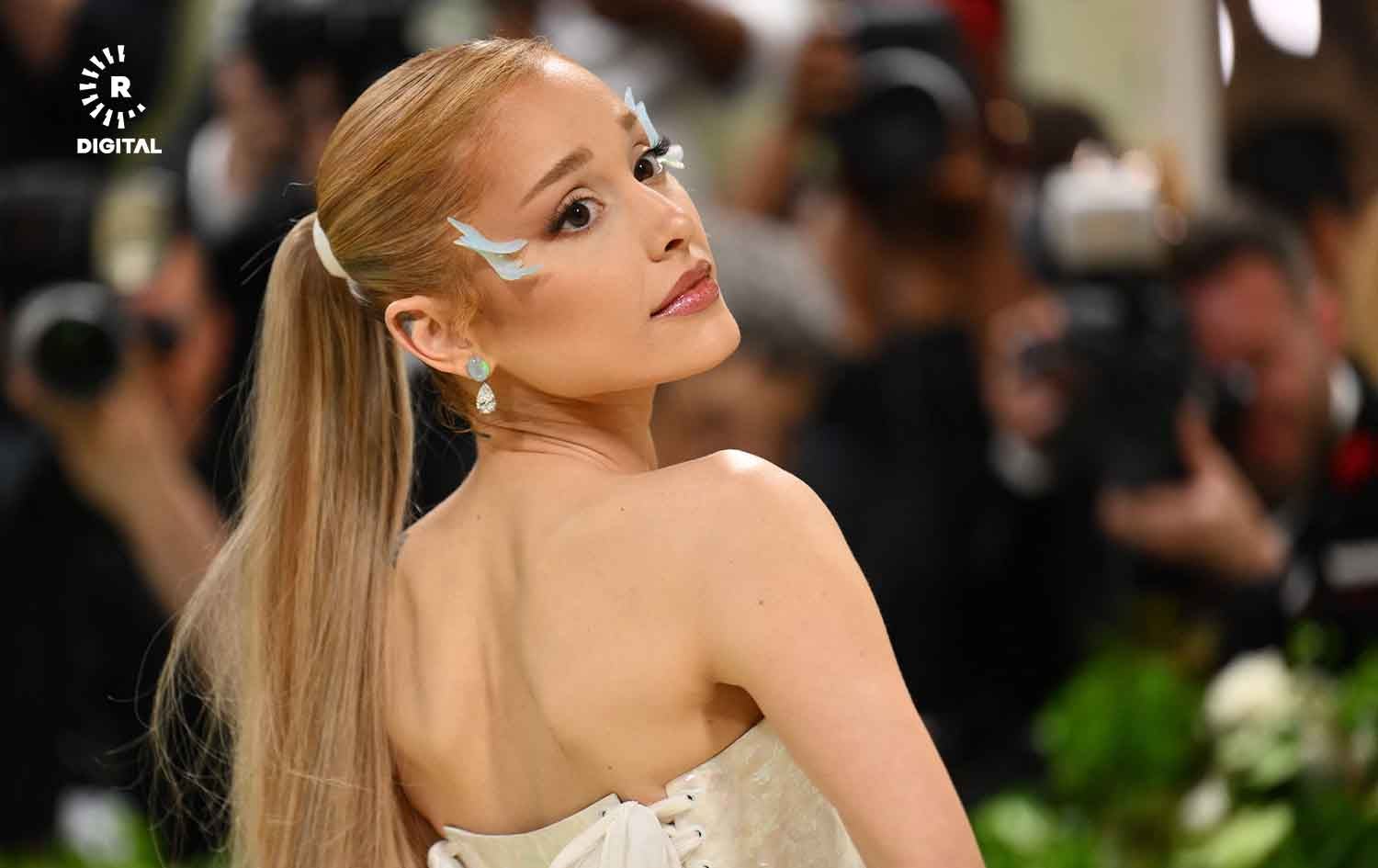 ئاریانا گراندێ، گۆرانیبێژی ئەمریکی. وێنەی AFP