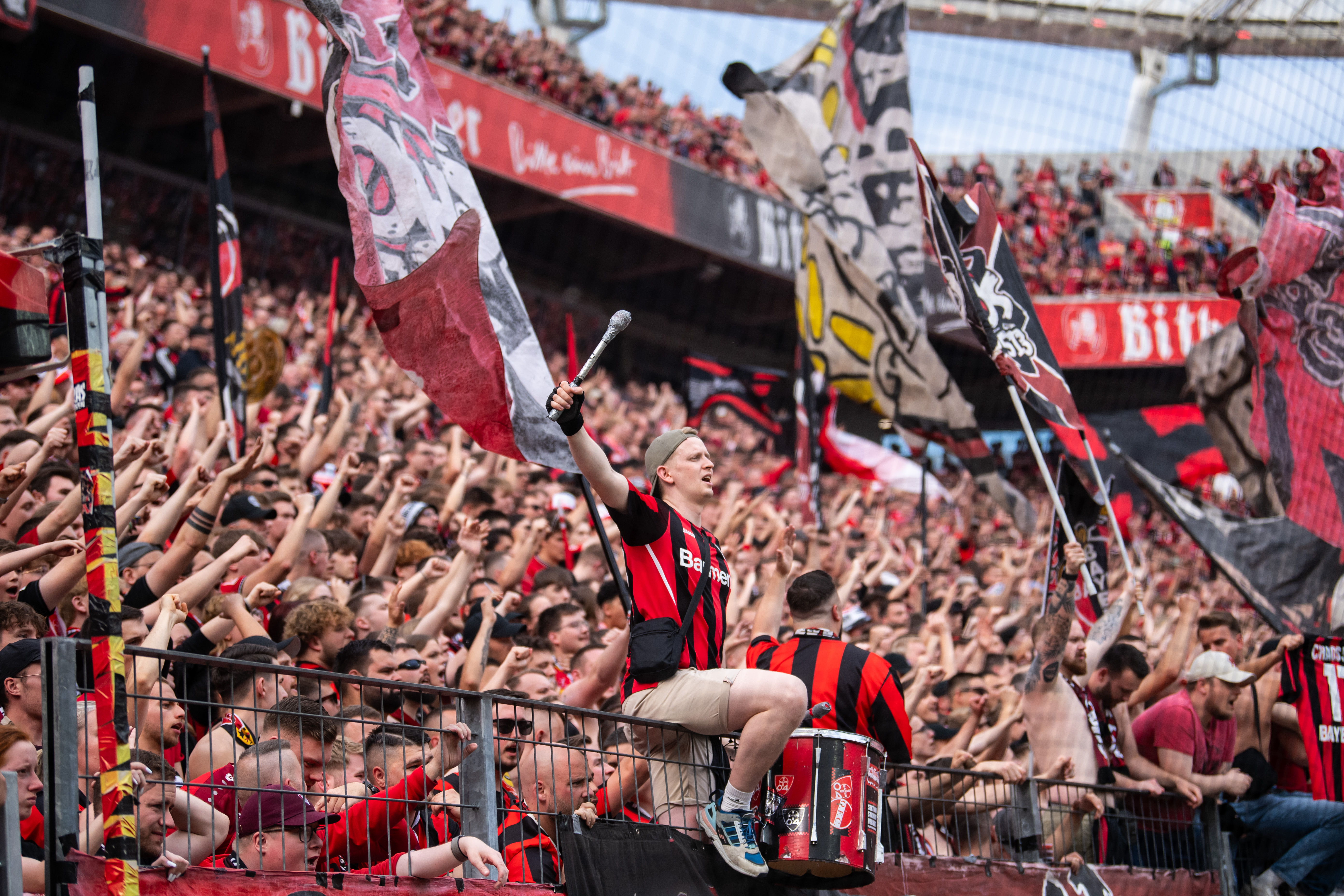 Bayer Leverkusen taraftarları / AA