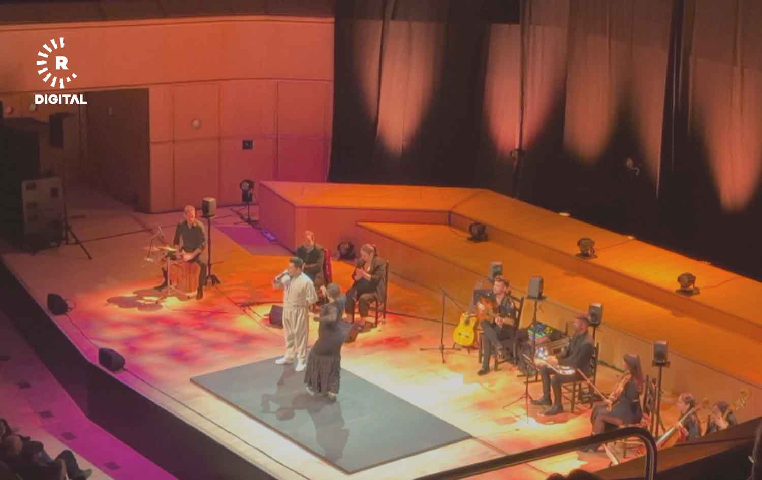 ئەیوب عەلی بە جلوبەرگی و زمانی کوردی گۆرانی لە کۆنسێرتەکەدا پێشکێشکرد