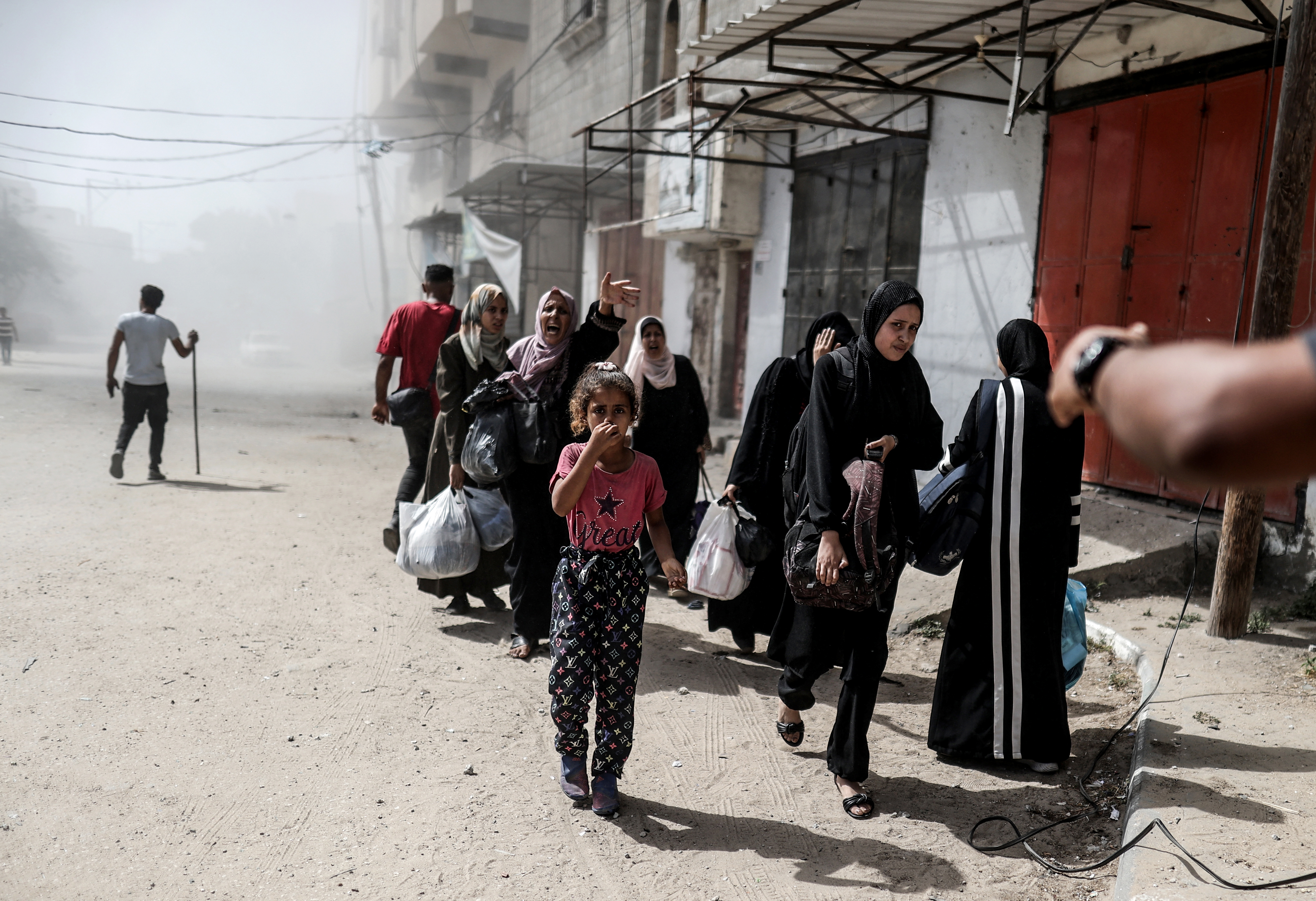 Saldırının yaşandığı noktalardan biri. / AA