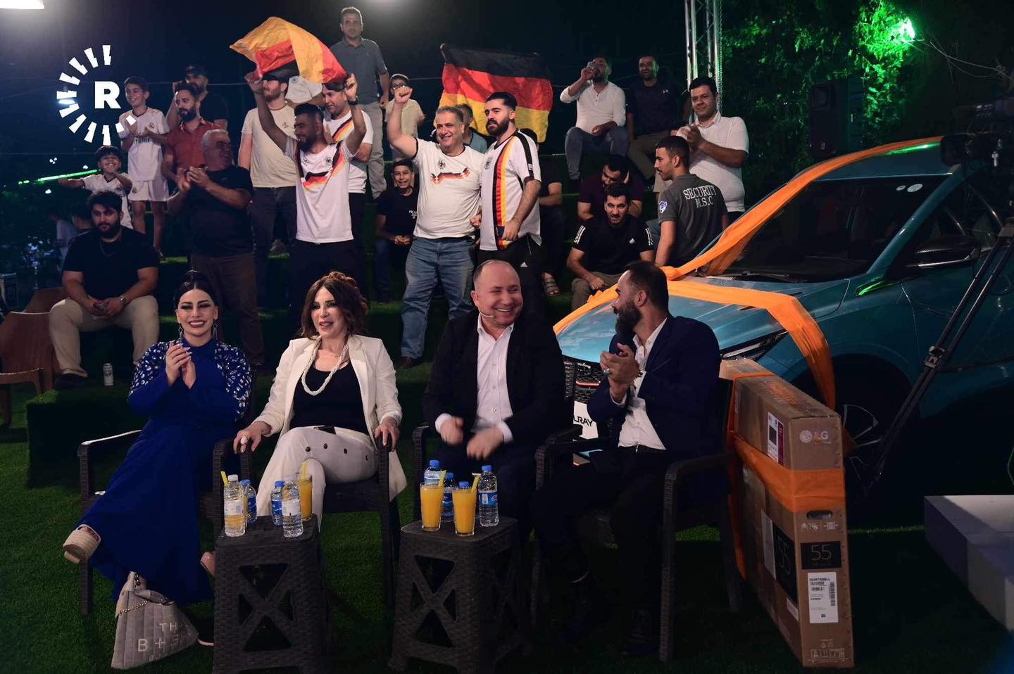 هەڵکەوت زاهیر و بەشێک لە ئامادەبووانی یۆرۆی 2024