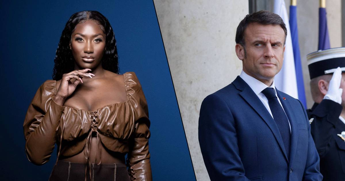 Aya Nakamura ve Macron