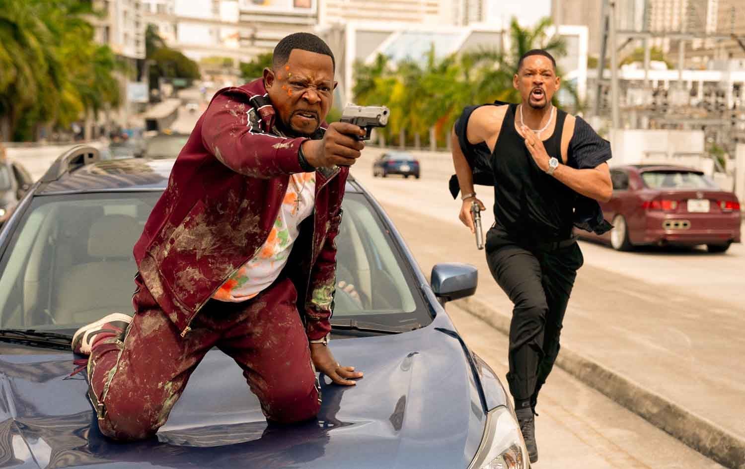 دیمەنێک لە فیلمی "Bad Boys: Ride or Die"