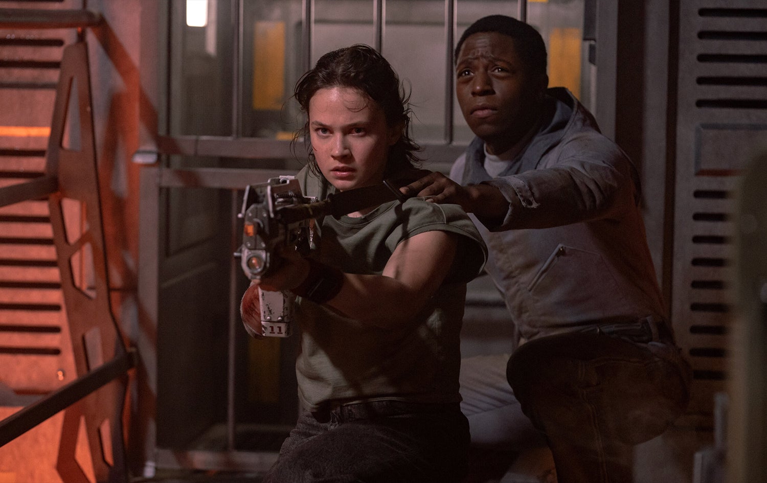 دیمەنێک لە فیلمی "Alien: Romulus"