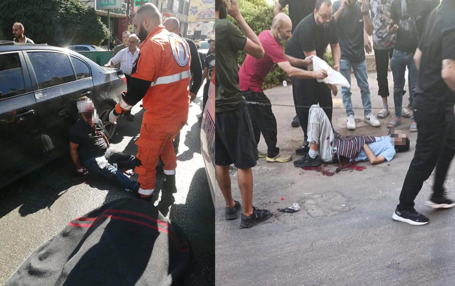 Patlamada yaralanan 2 kişi Foto: AA