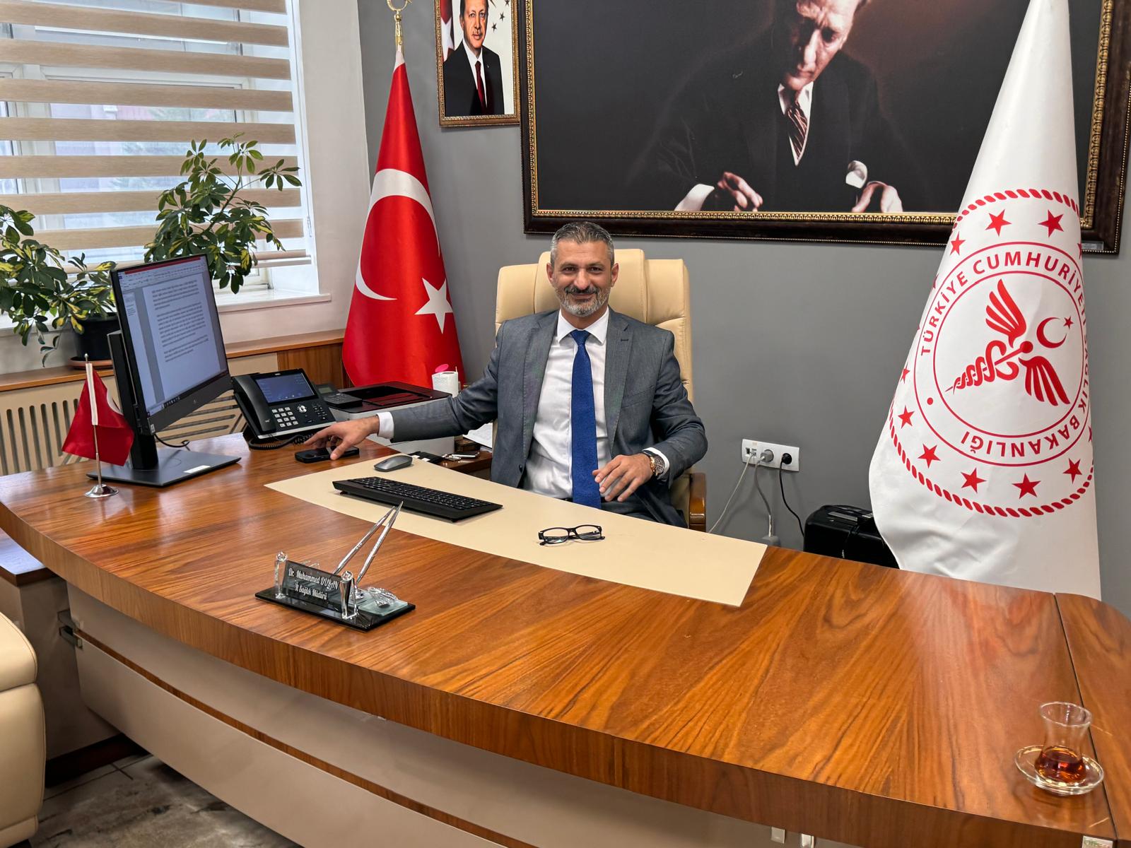 İl Sağlık Müdürü Dr. Muhammed Duran / Foto: Ali Haydar Gözlü / Rûdaw