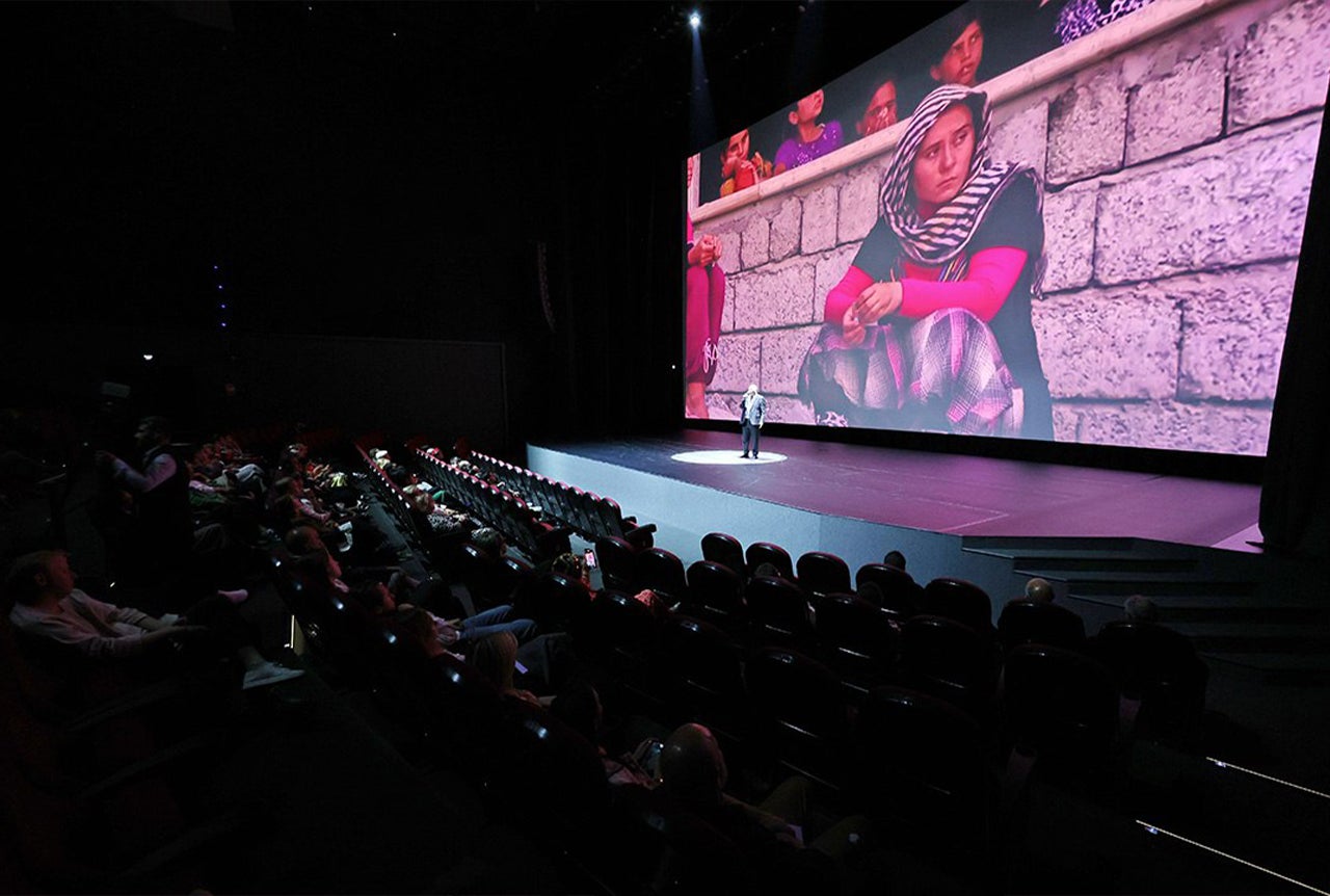 دیمەنێکی یەکەم رۆژی فێستیڤاڵی فیلمی کوردی لە مۆسکۆ