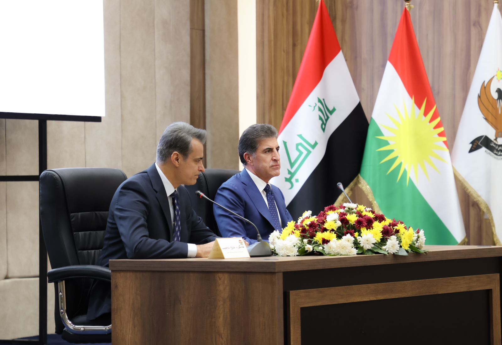 نێچیرڤان بارزانی و هەڵگورد شێخ نەجیب