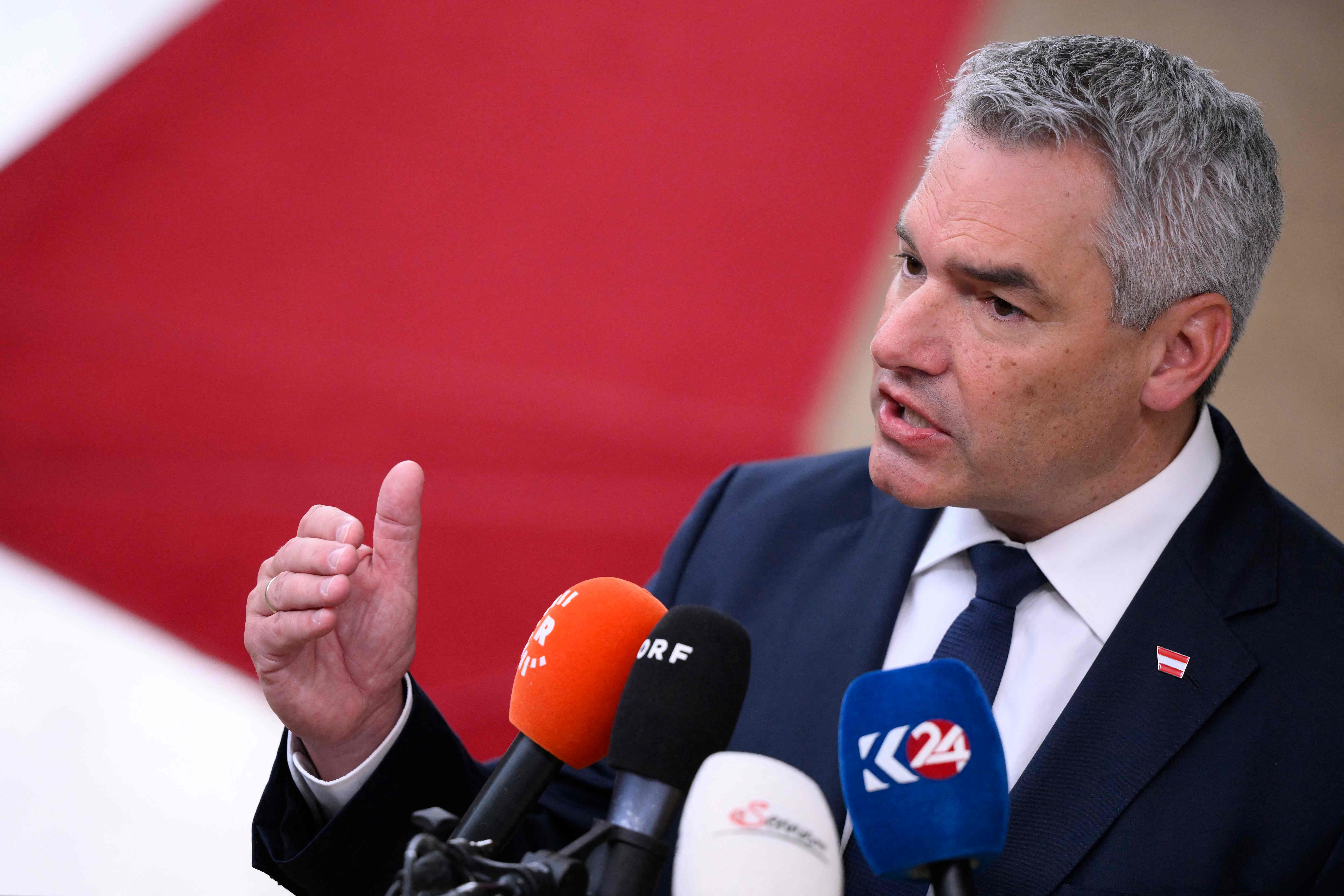 کارل نێهامەر، راوێژکاری نەمسا