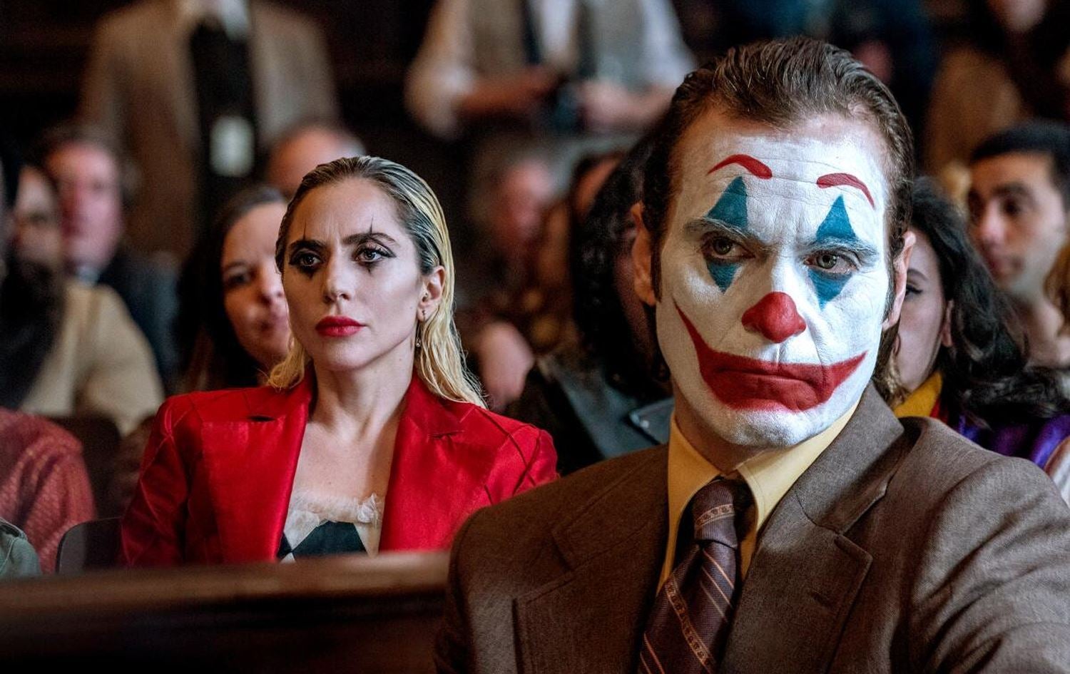دیمەنێک لە فیلمی "Joker: Folie à Deux"