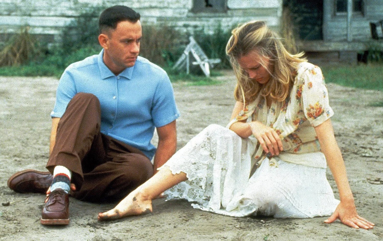 دیمەنێک لە فیلمی "Forrest Gump"