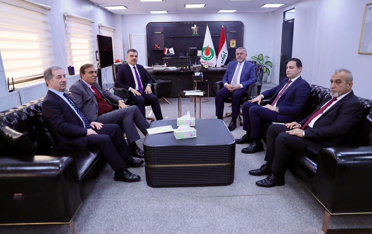 شاندێکی حکومەتی هەرێمی کوردستان و وەزارەتی نەوتی عێراق کۆبوونەوە