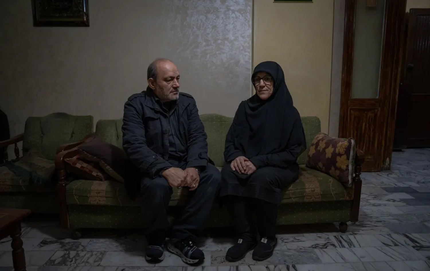 دایک و باوکی ریهاب لە بەیرووت (باسیمە و محیەدین).