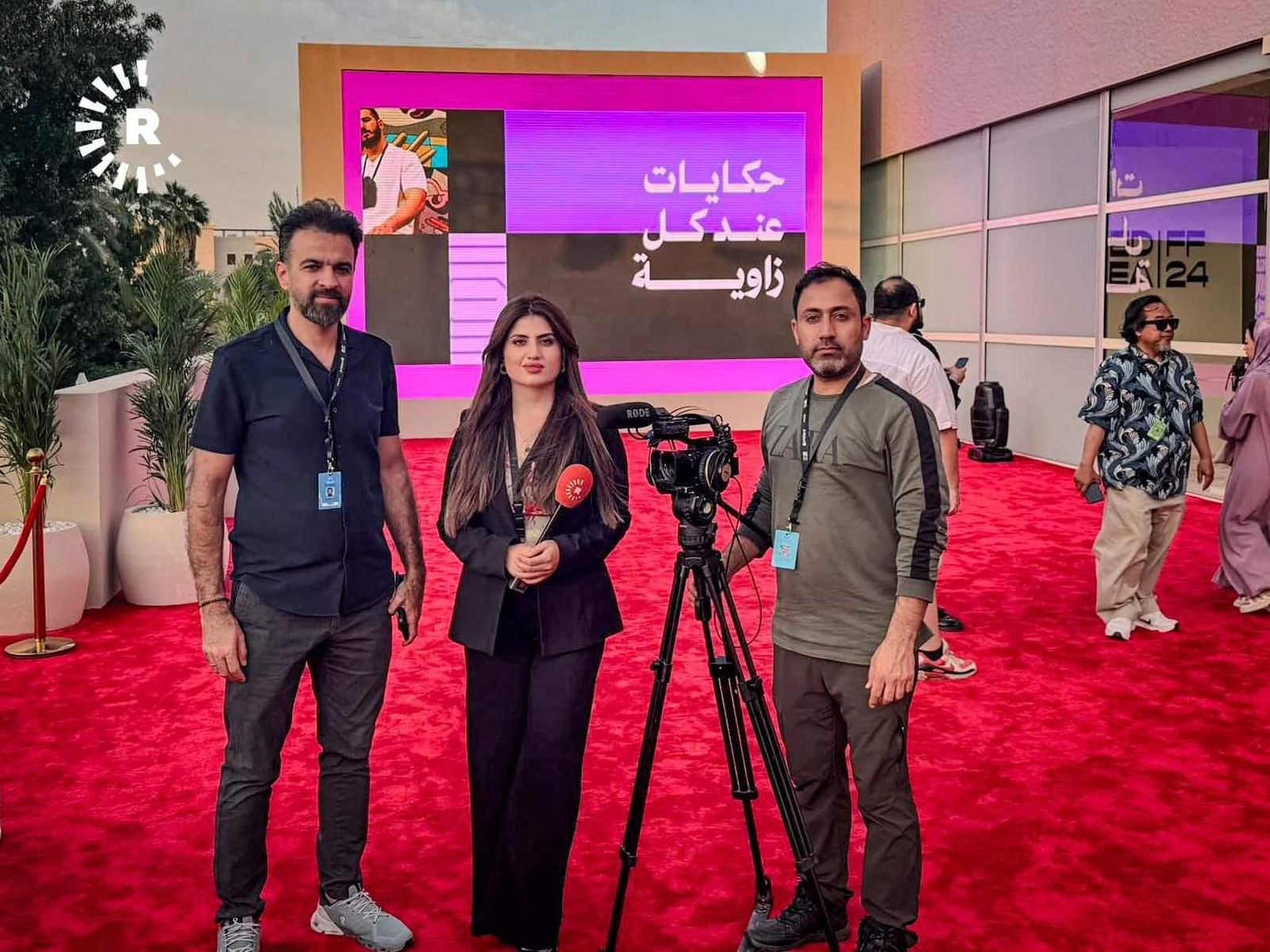 تیمی تۆڕی میدیایی رووداو بۆ رووماڵی فێستیڤاڵەکە