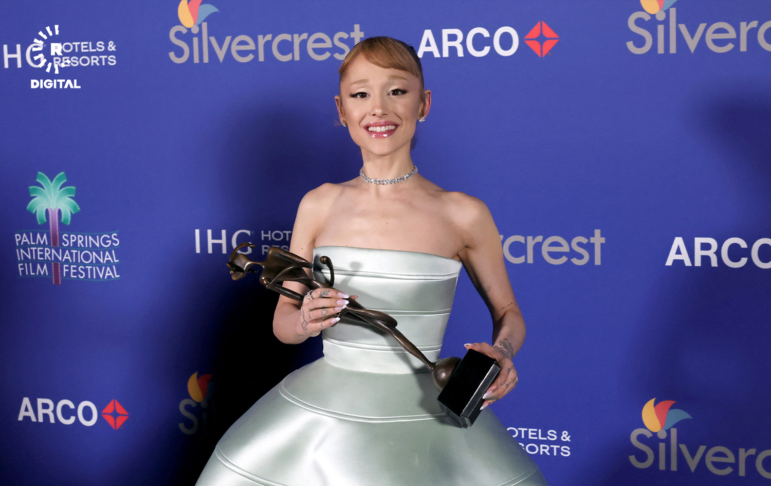 riana Grande'ye Yükselen Yıldız Ödülü / Foto: AFP