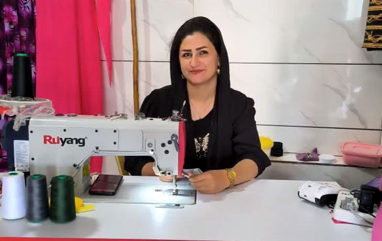 وێنەیەکی غەزال حدودی