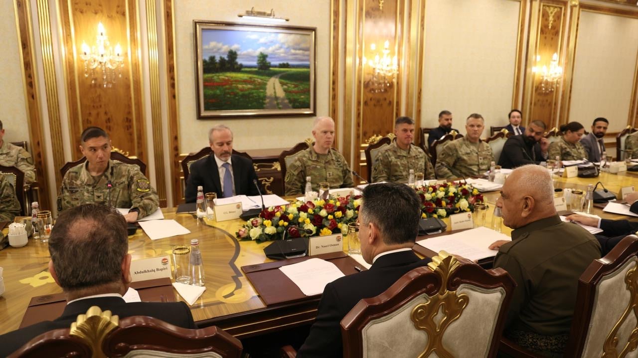 سەرۆکایەتیی هەرێمی کوردستان لەگەڵ شاندێکی ئەمریکا