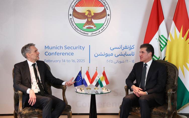 سەرۆکی هەرێمی کوردستان و سەرۆکوەزیرانی هۆڵەندا. وێنە: سەرۆکایەتیی هەرێمی کوردستان.