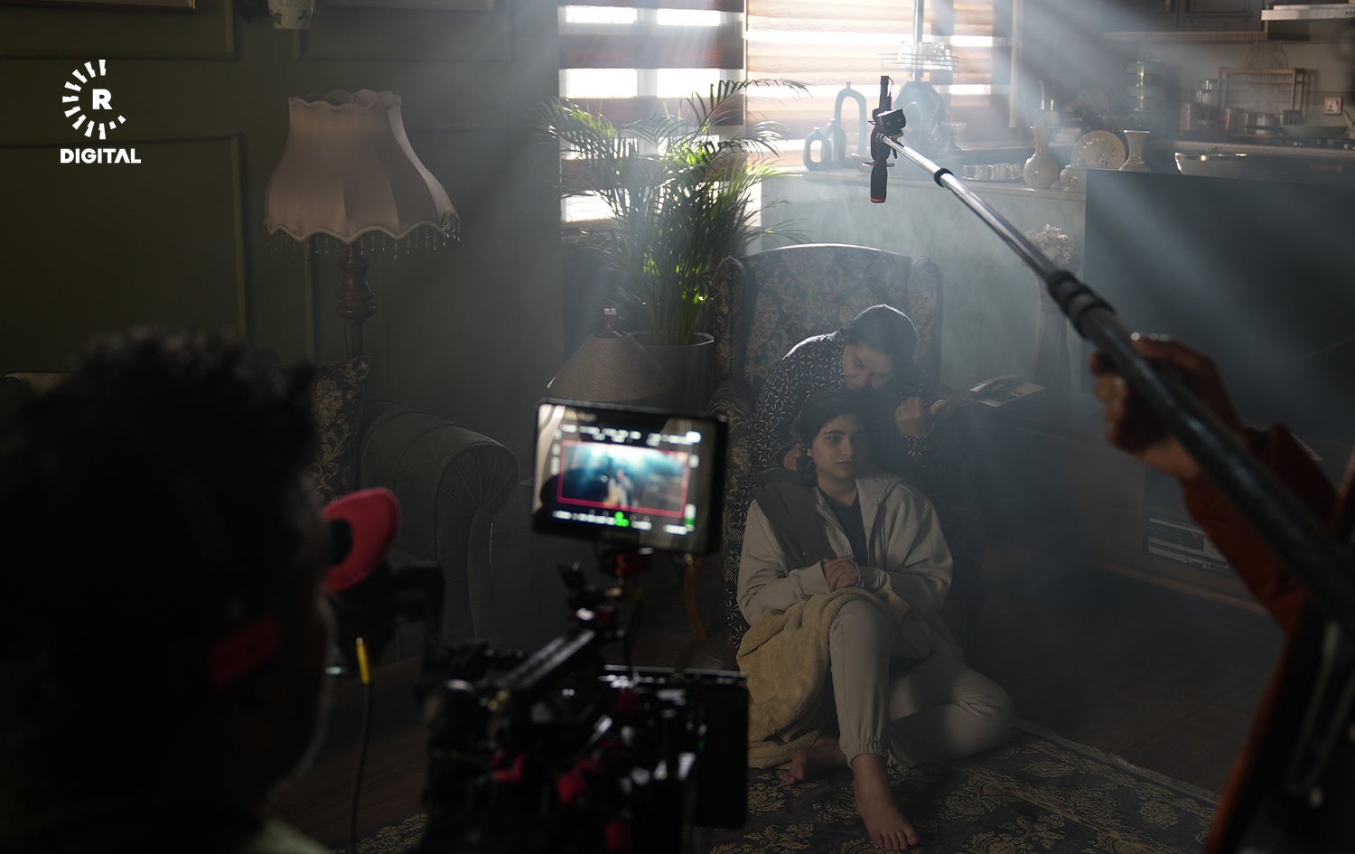 دیمەنێکی کاتی وێنەگرتنی فیلمی "نەدەم"