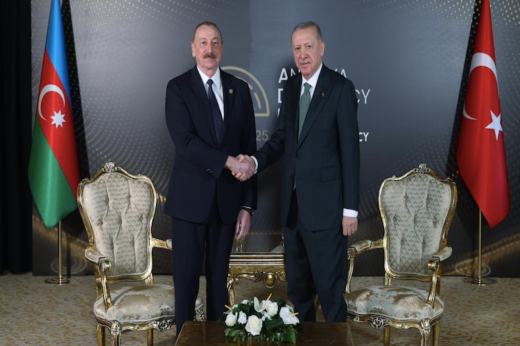 Erdoğan ile Aliyev bir araya geldi / Fotoğraf: AA