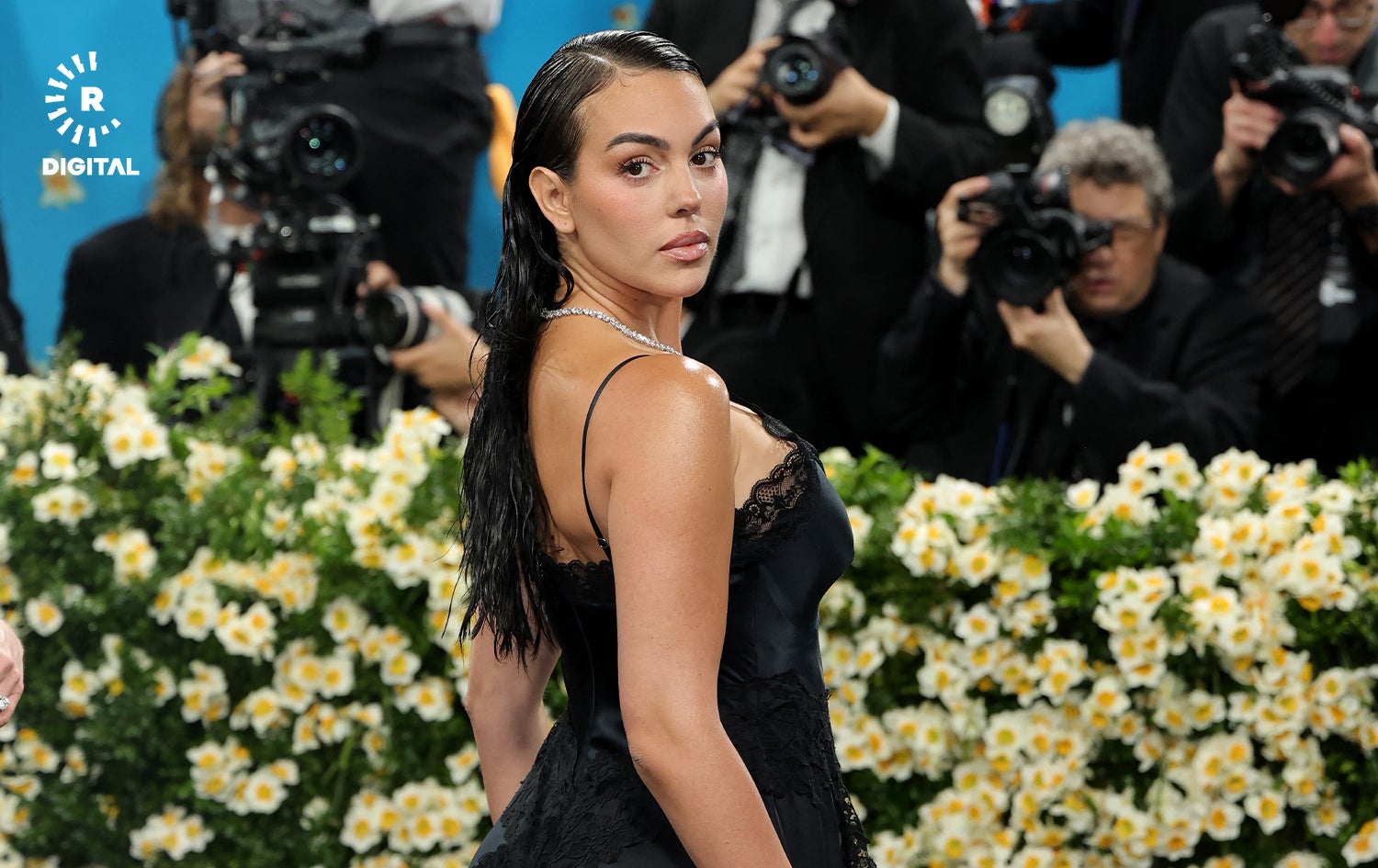 جۆرجینا رۆدرێگز، مۆدێلی ئەرجەنتینی – ئیسپانی. وێنە: AFP