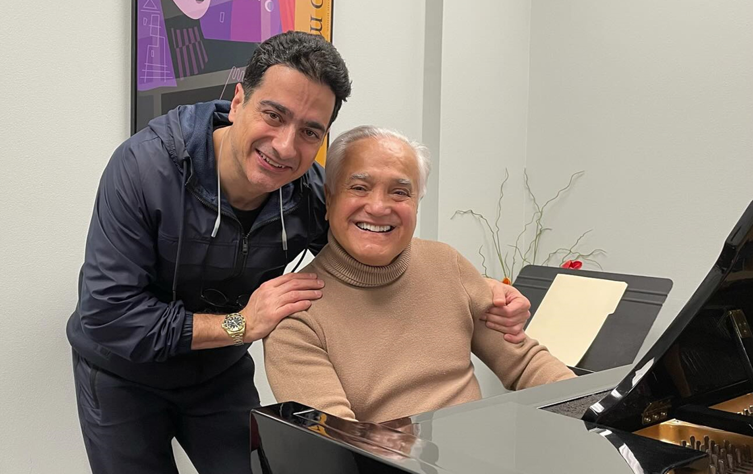 هومایون شەجەریان و ئانوشیروان رووحانی. کەنەدا، 2024