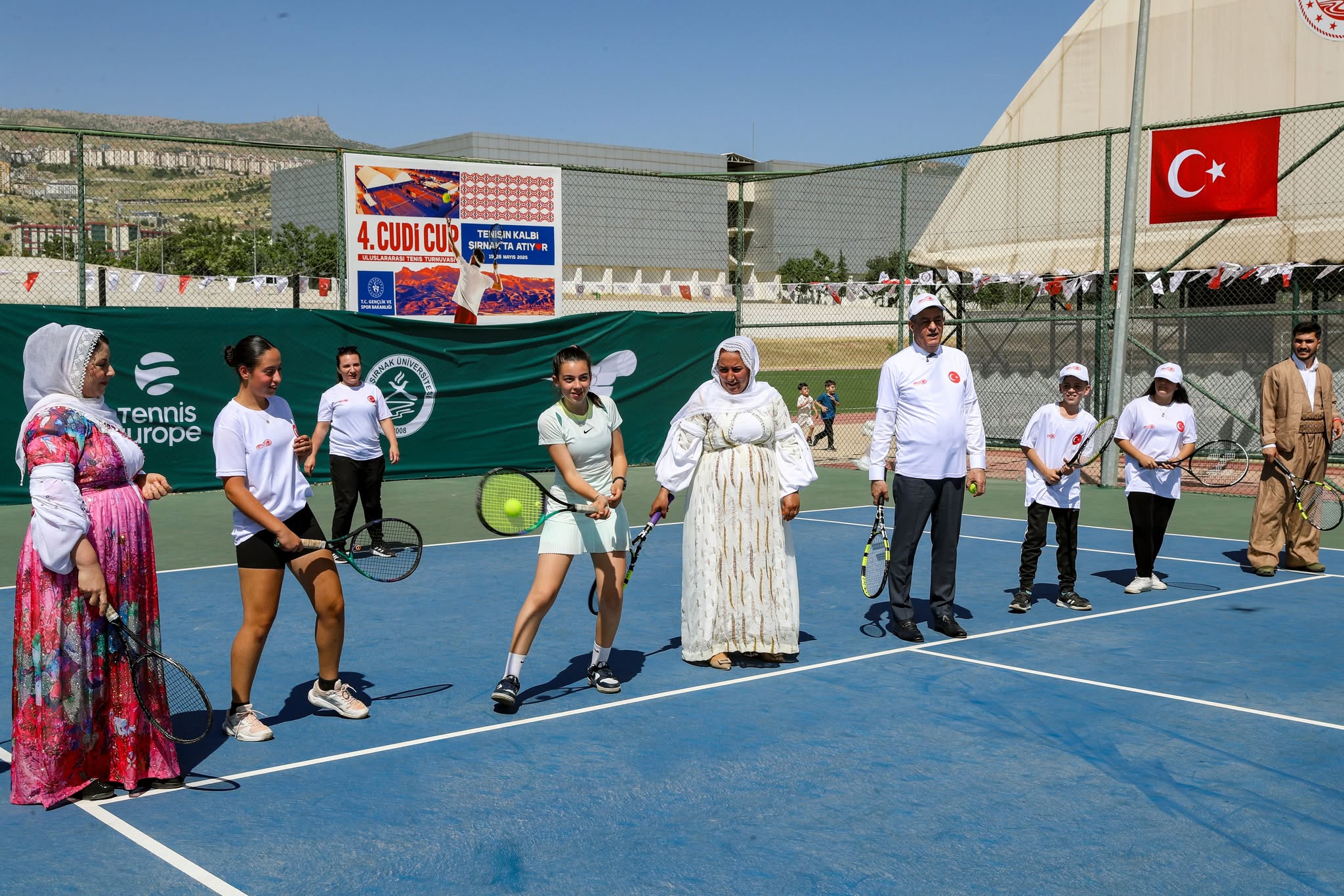 Listikvanên tenîsê/Wêne: AA