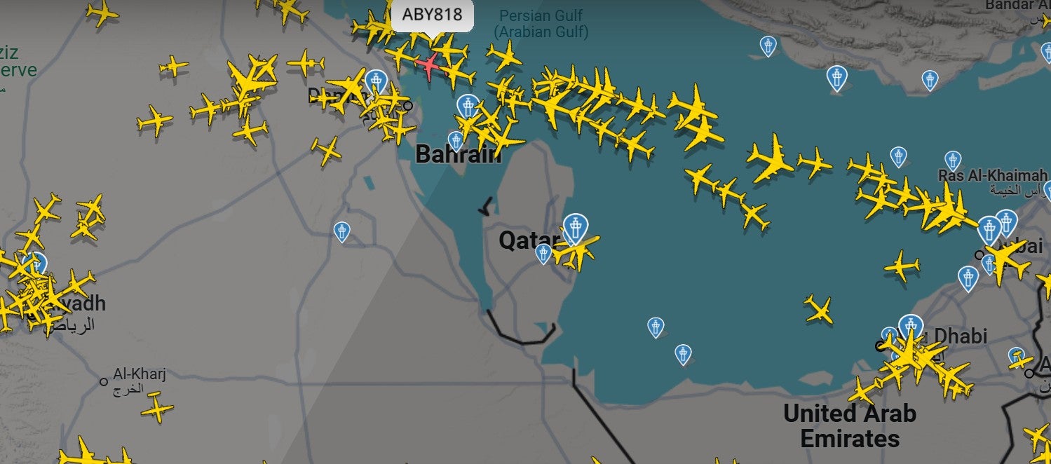 ئاسمانی قەتەر دوای بڕیارەکە
